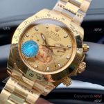 Yellow Gold Rolex Daytona Watch 43mm - High Quality